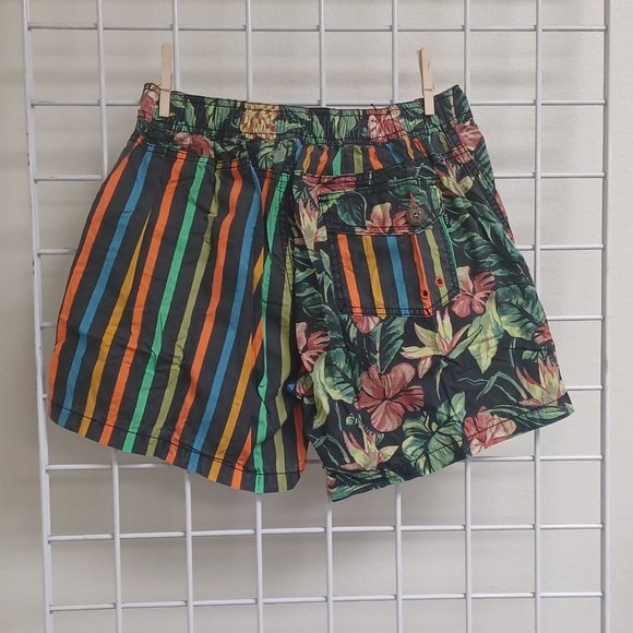 Critical Slide Society Men's Beach Shorts-S,S & S Boardie- Phanton - Picture 2 of 3